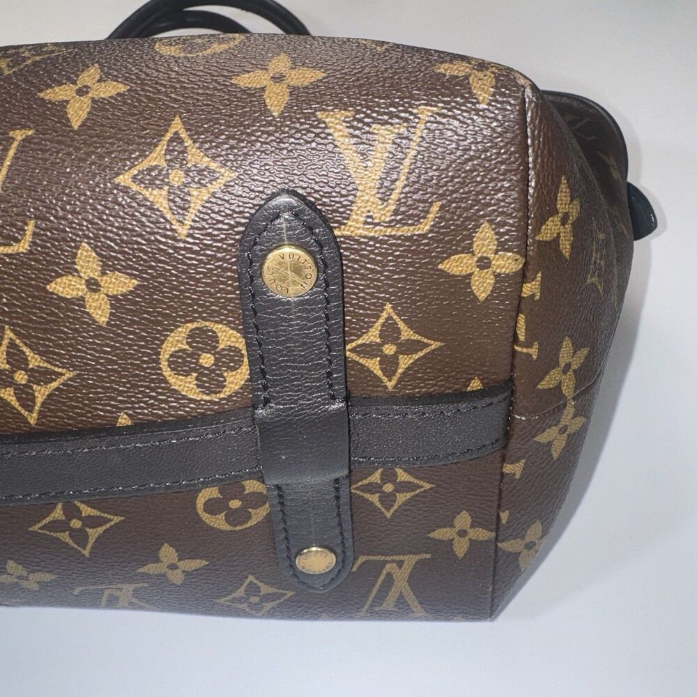 Louis Vuitton Marine Monogram Tri Color Leather Canvas Ltd Edition Blocks Tote - Picture 5 of 16